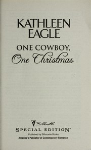 Cover of: One cowboy, one Christmas