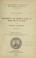 Cover of: Studies on the digestibility and nutritive value of bread and macaroni at the University of Minnesota 1903-1905