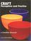 Cover of: Craft Perception and Practice