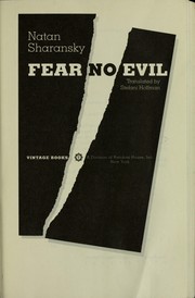 Fear No Evil by Nathan Sharansky