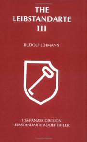 Cover of: The Leibstandarte III