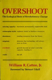 Cover of: Overshoot by William R. Catton