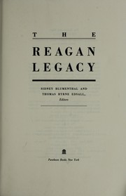 Cover of: The Reagan legacy