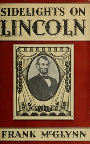 Cover of: Sidelights on Lincoln.