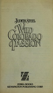 Cover of: Wild Colorado Passion.