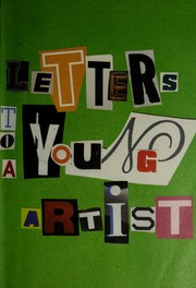 Cover of: Letters to a young artist