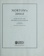 Cover of: Norton's 2000.0 star atlas and reference handbook (Epoch 2000.0).