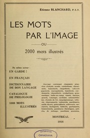 Cover of: Les Mots par l'image, ou, 2000 mots illustrés