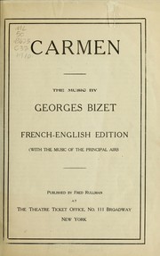 Cover of: Carmen