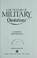 Cover of: A dictionary of military quotations