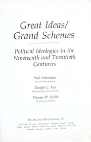 Cover of: Great Ideas And Grand Schemes: Ideologies In the 19th and 20th Centuries