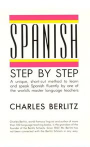 Cover of: Spanish step by step by Charles Berlitz