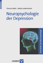 Cover of: Neuropsychologie der Depression by 