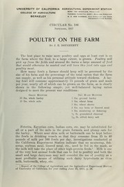 Cover of: Poultry on the farm