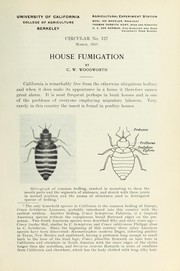 Cover of: House fumigation by C. W. Woodworth