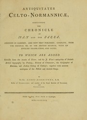 Cover of: Antiquitates celto-normannicæ by James Johnstone