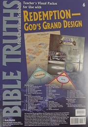 Cover of: Bible Truths 6 for Christian Schools: God's grand design : teacher's visual packet.