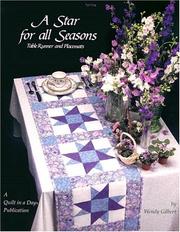 Cover of: A Star for All Seasons: Table Runner and Placemats (Quilt in a Day)