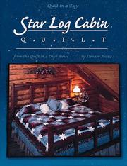 Star log cabin quilt by Eleanor Burns