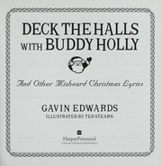 Cover of: Deck the halls with Buddy Holly: and other misheard Christmas lyrics