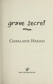 Cover of: Grave secret