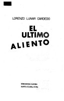 Cover of: El ultimo aliento