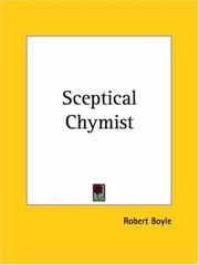 Cover of: Sceptical Chymist by Robert Boyle