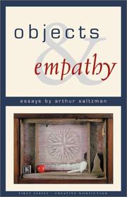 Cover of: Objects and empathy | Arthur M. Saltzman