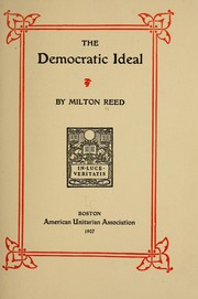 Cover of: The democratic ideal