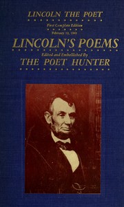 Cover of: Lincoln the poet by Abraham Lincoln