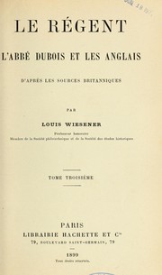 Le Régent by Louis Wiesener