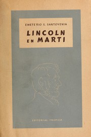 Cover of: Lincoln en Martí