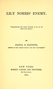 Cover of: Lily Norris' enemy