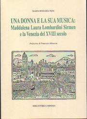 Una donna e la sua musica by Maria Rosaria Teni