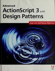 Cover of: Advanced ActionScript 3 with design patterns