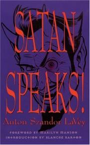 Cover of: Satan speaks!
