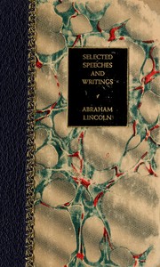 Cover of: Selected speeches & writings.