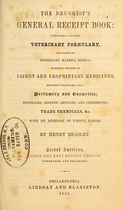 Cover of: The druggist's general receipt book