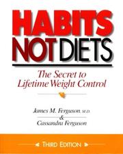 Cover of: Habits, not diets
