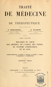Cover of: Traité de médecine et de thérapeutique