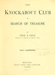 Cover of: The Knockabout Club in search of treasure by Frederick A. Ober