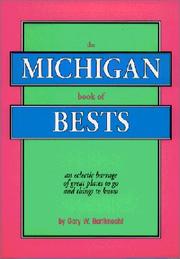 Cover of: The Michigan book of bests | Gary W. Barfknecht