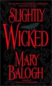 Cover of: Slightly Wicked by 