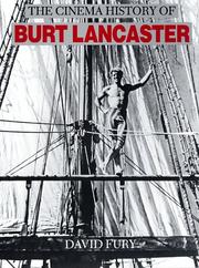 Cover of: The cinema history of Burt Lancaster