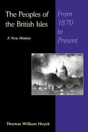 Cover of: The peoples of the British Isles: a new history