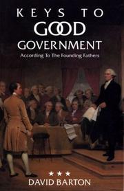 Cover of: Keys to Good Government