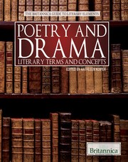 Cover of: Poetry and drama: literary terms and concepts