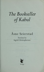 Cover of: The bookseller of Kabul by Åsne Seierstad