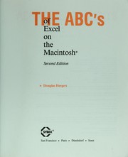Front cover of ABC's of Excel by D Hergert