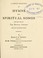 Cover of: A choice selection of hymns and spiritual songs for the use of the Baptist Church and all lovers of song